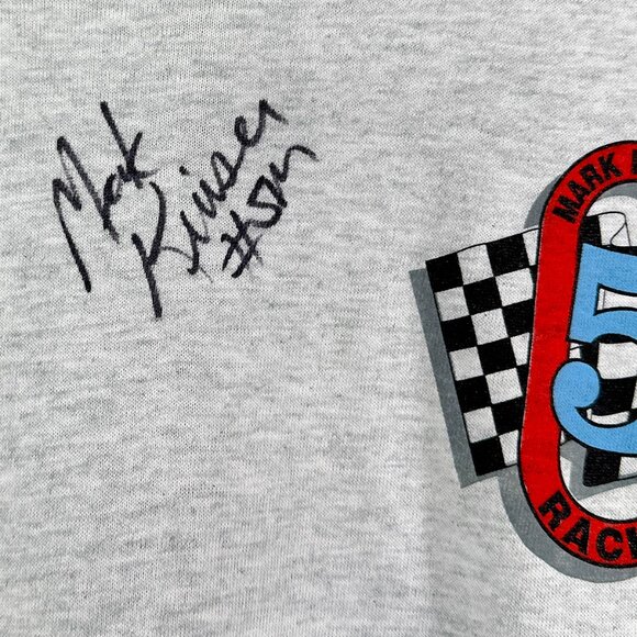VTG 1993 Autographed Single Stitch‎ Mark Kinser Team Maxim Shirt Size XL - Picture 3 of 15